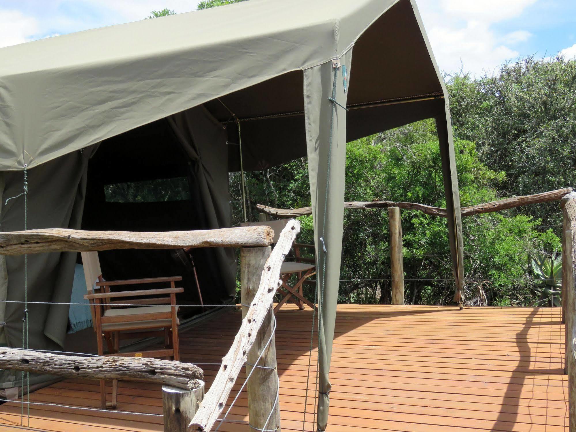 Woodbury Tented Camp - Réserve animalière d'Amakhala Extérieur photo