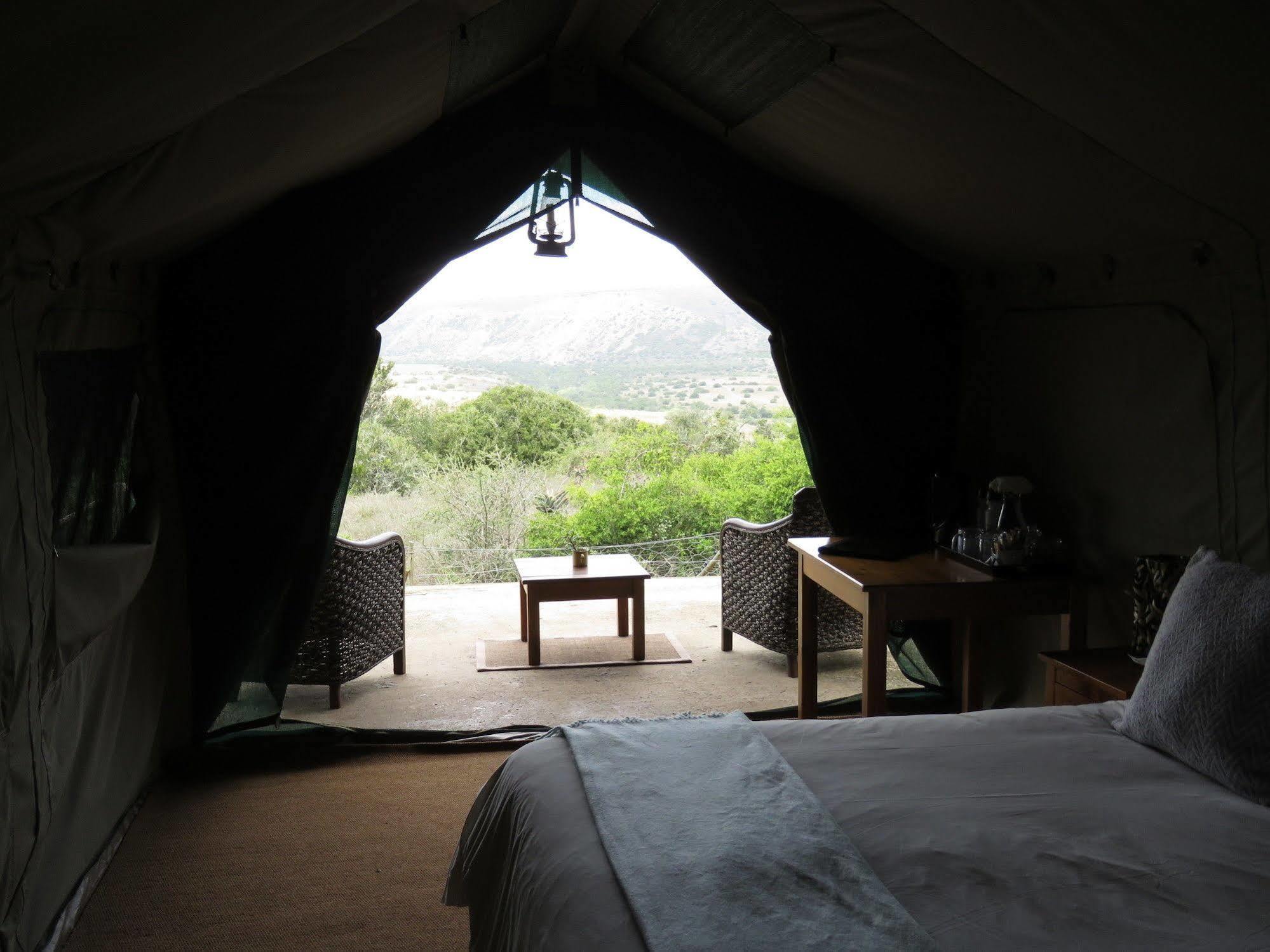 Hotel Woodbury Tented Camp - Réserve animalière d'Amakhala Extérieur photo