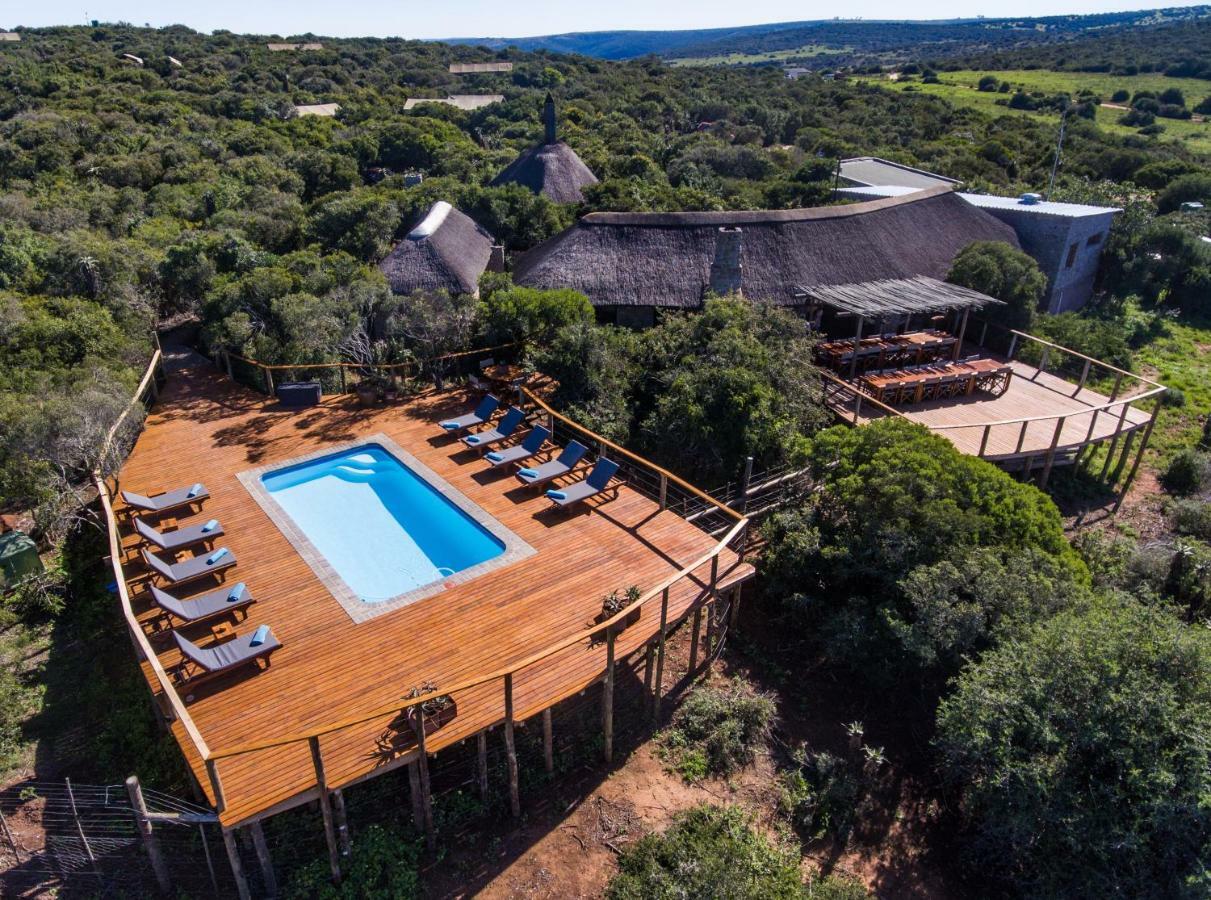 Woodbury Tented Camp - Réserve animalière d'Amakhala Extérieur photo